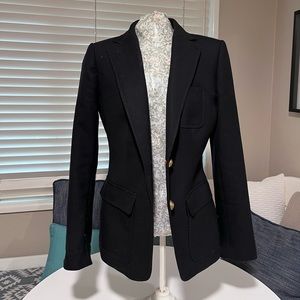 J. Crew black blazer, size 2